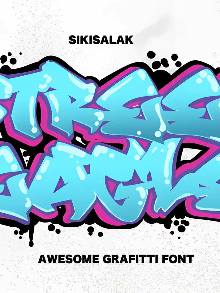 Street Eagle Graffiti Font