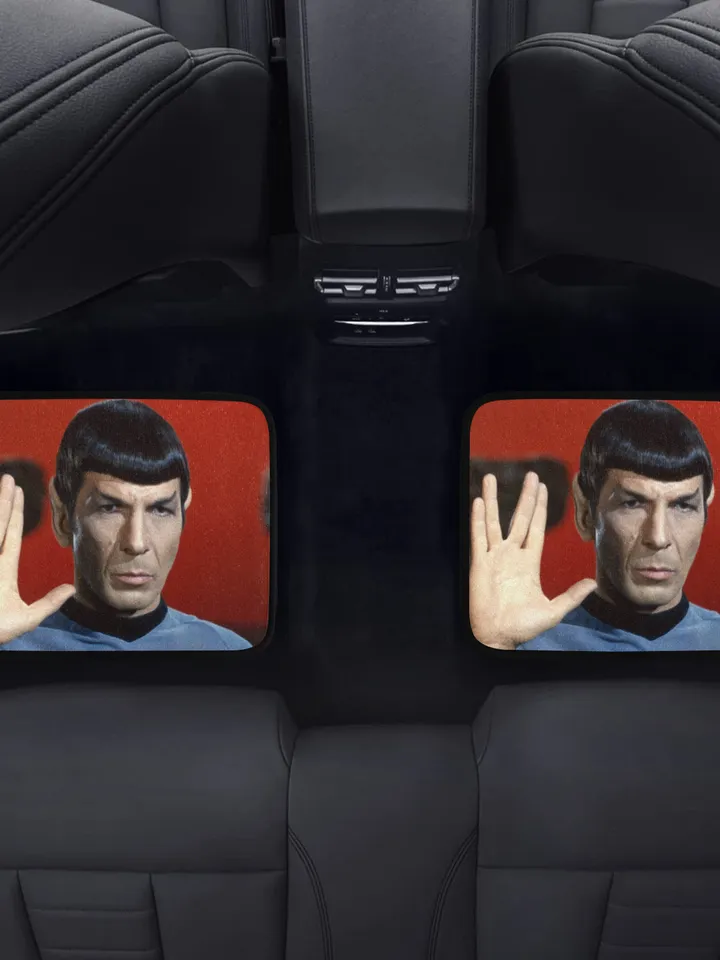Star Trek Spock Back Car Floor Mats Set of 2