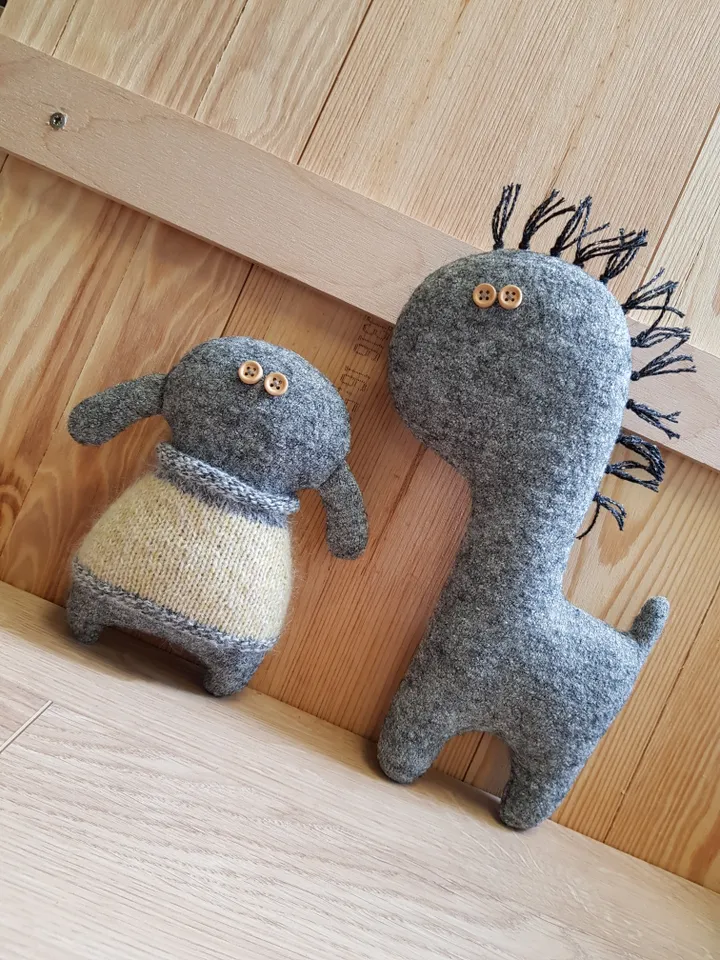 Horse sewing pattern PDF tutorial in English, stuffed animal template to sew, plush toy sewing diy