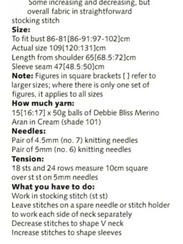 Sweater knitting pattern women classic jumper pullover knitting pattern pdf instant download