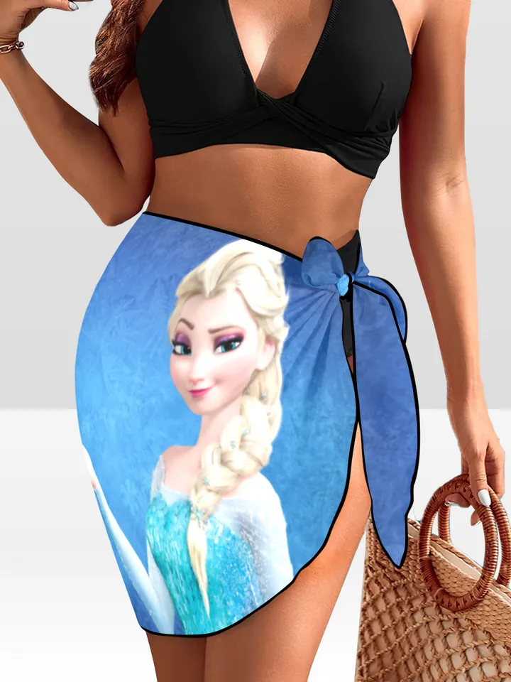 Frozen Beach Sarong Wrap