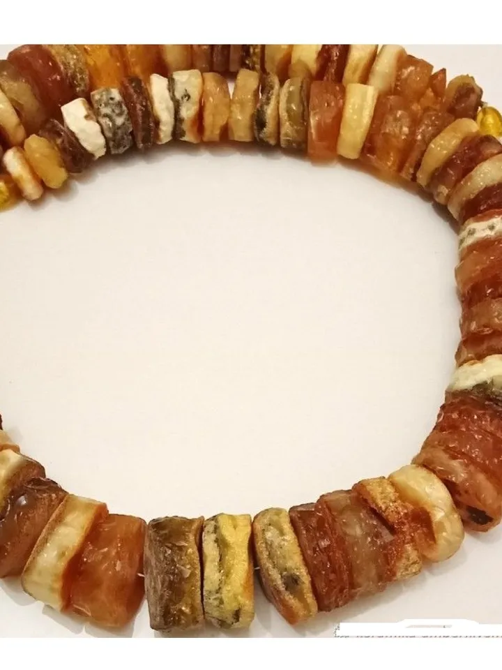 Natural Amber Statement Large Stone Beads Necklace jewelry for Women Raw Baltic Amber Healing jewelry Big Boho necklace for thyroid health and treatment