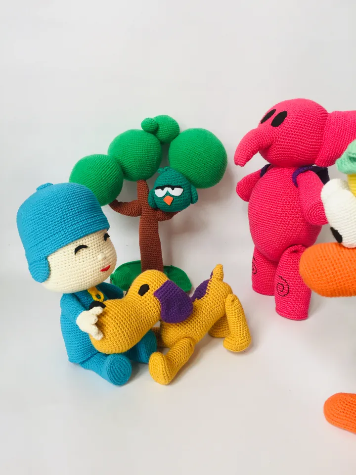 Pattern 5 in 1 -Pocoyo collection