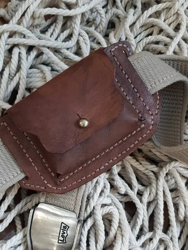 Leather Pattern Bundle | Digital Download - Belt Wallet, Card Holder & Key Sheath PDF Templates | DIY Leathercraft easy simple pdf