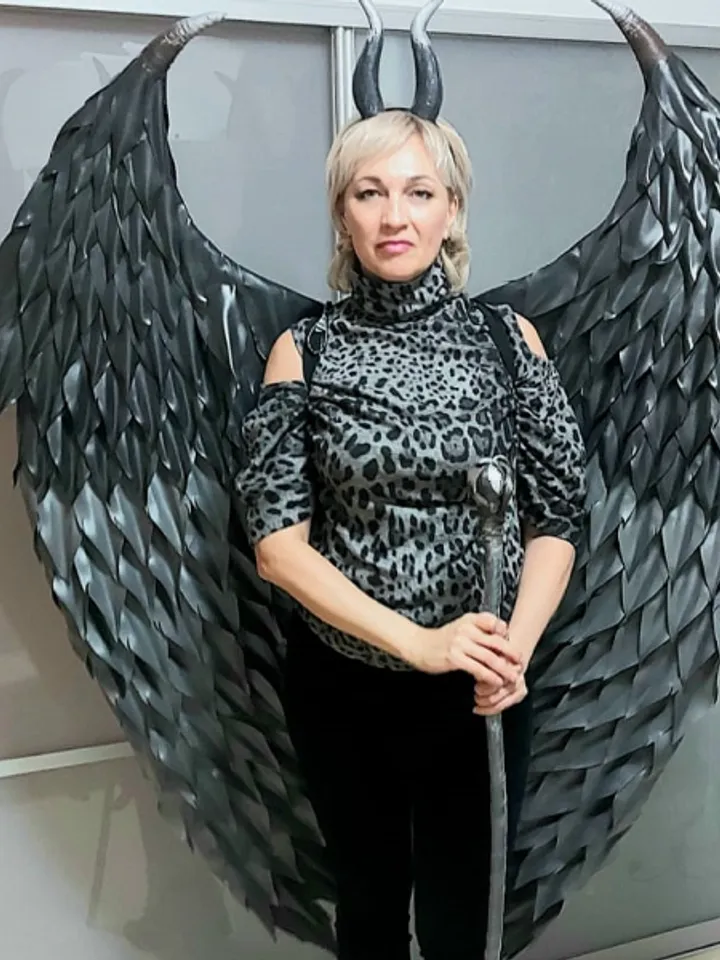 Large Maleficent wings, Black Angel Wings, Maleficent Costume, Cosplay wings, Gothic wings, Halloween