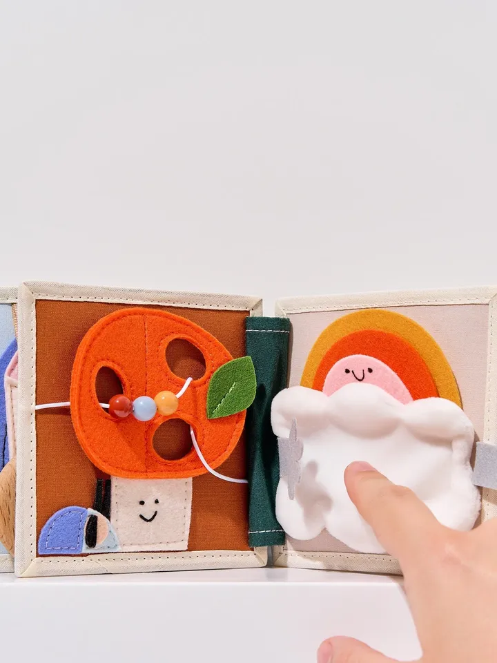 Busy book, felt quiet book for baby toddler 1 year old, Sensory Toys for Babies, new baby, felt activity book kinderkrama