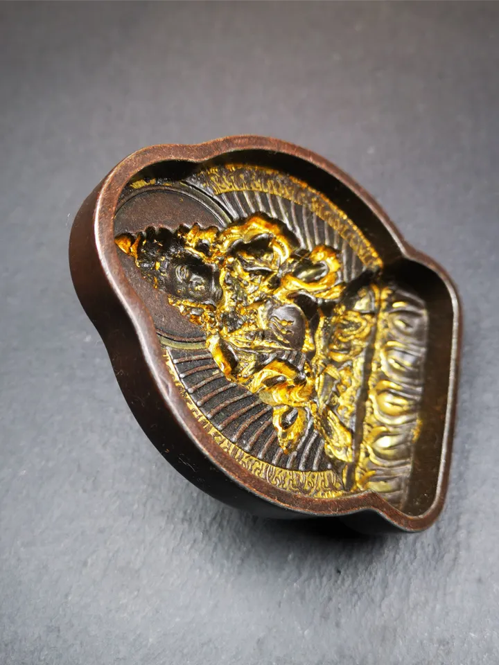 Gandhanra Tibetan Buddha Statue Tsa Tsa Mold,Vajrasatva,Dorje Sempa,Copper Mould For Making Clay Buddha Statue,Tsha Tsha