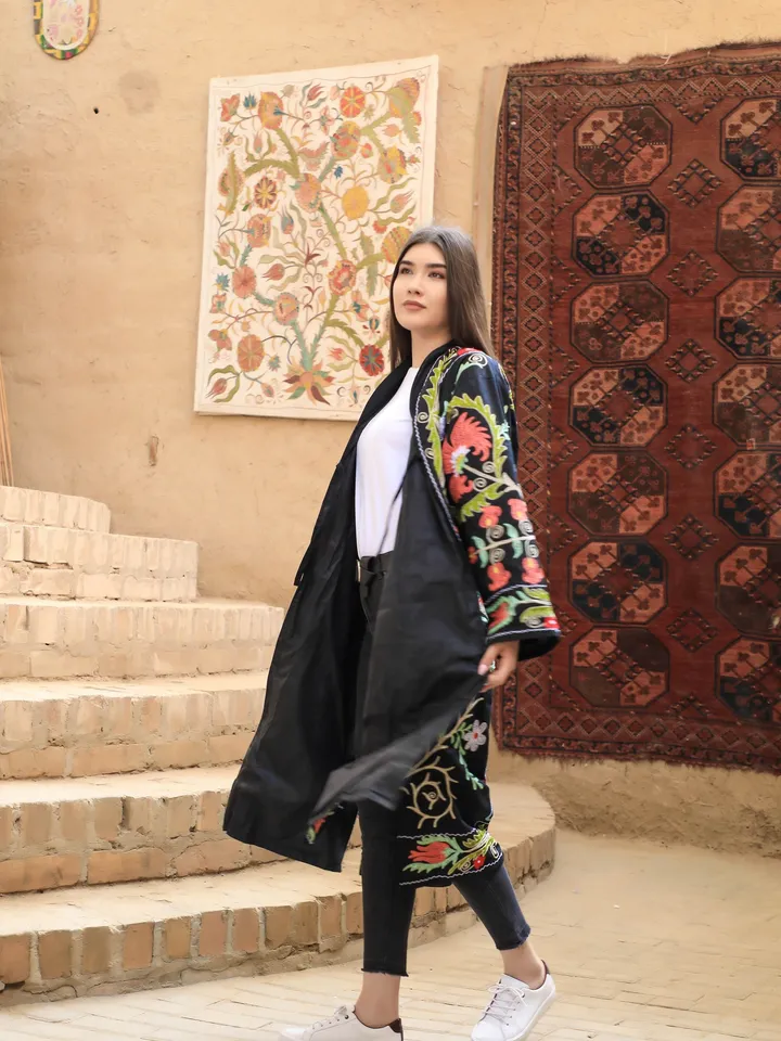 Handmade Boho Kimono Personalized Kaftan for Women