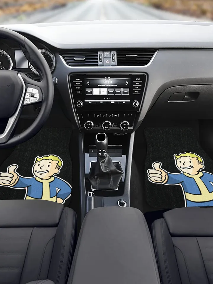 Fallout Front Car Floor Mats Set of 2