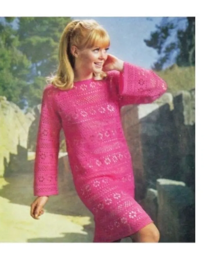 Dress crochet pattern, easy dress crochet , women ladies dress pdf