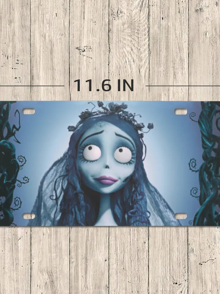 Corpse Bride License Plate