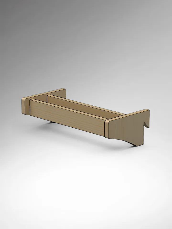 Hammers Storage Rack Plans (PDF, SVG) for Workshop – DIY French Cleat Storage System