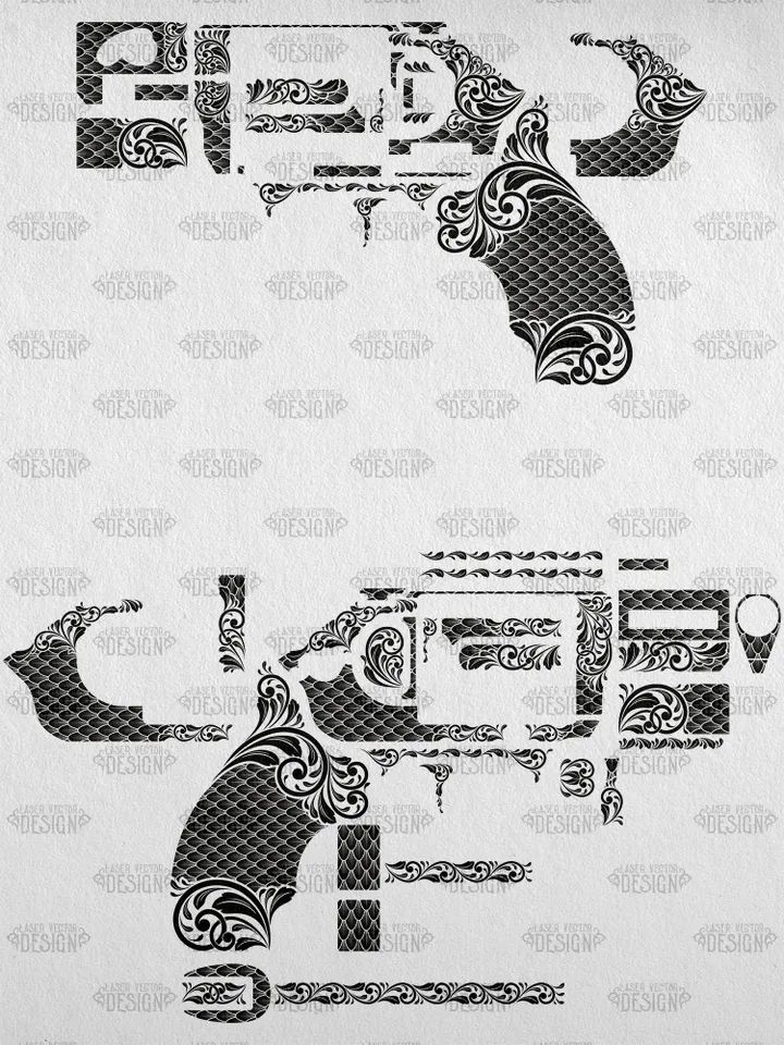 VECTOR DESIGN Kimber K6s DCR 2 in Scrolls and snake scales