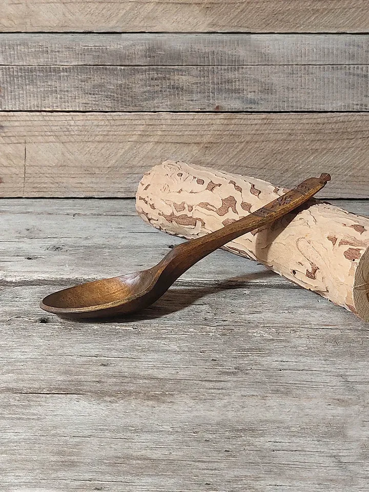 Free PDF Template for carving Wooden Spoon