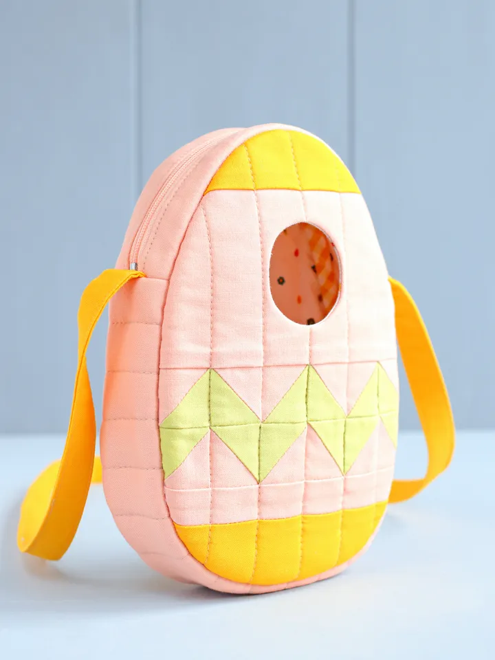 PDF Easter Egg Bag for Mini Doll Sewing Pattern