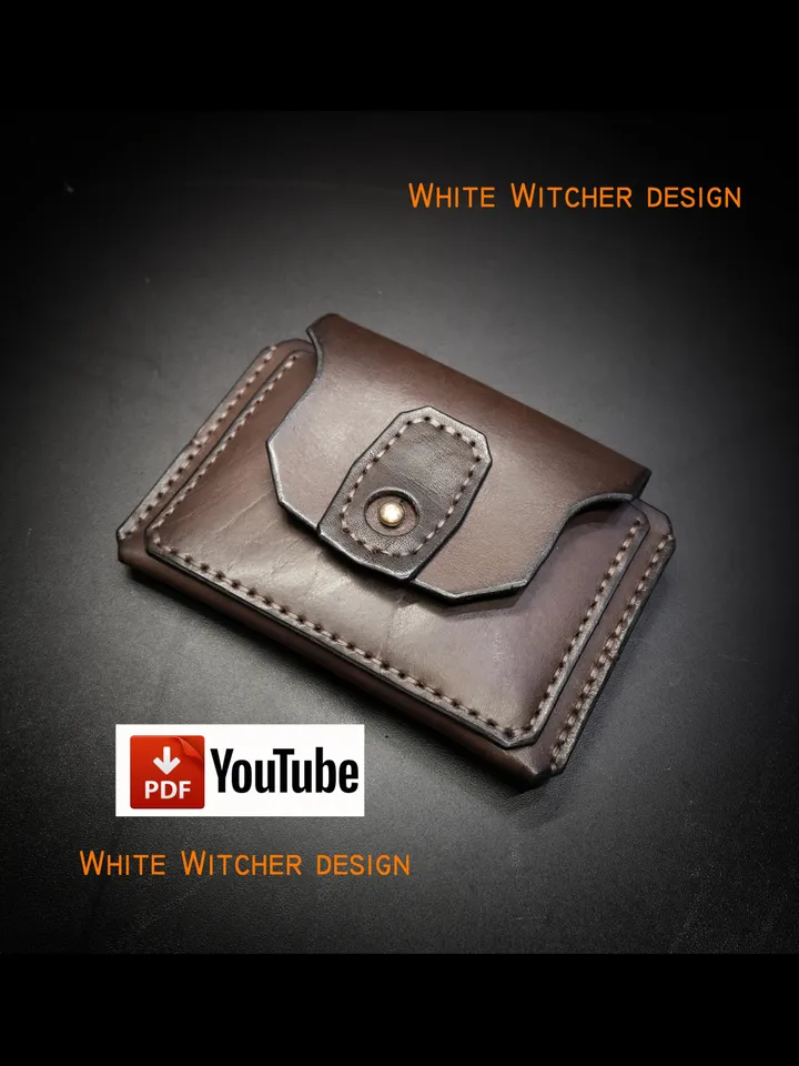 Leather pattern - Belt Wallet - Hunter. EDC45
