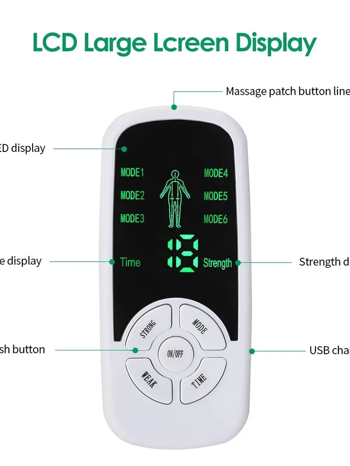 electrical stimulator of neck and back muscles
