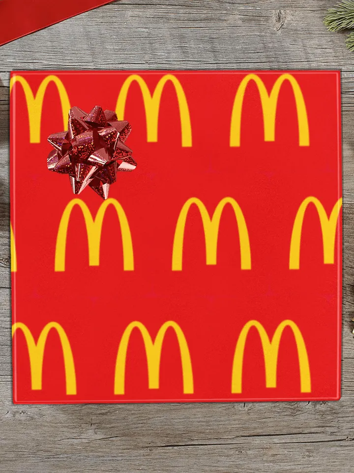 McDonalds Gift Wrapping Paper