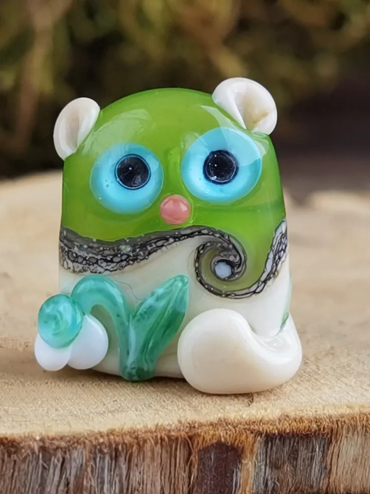 CAT gifts glass figurines Cat figurine Miniature cat gifts cat decor Miniature animals Tiny glass animals Glass cat art Collectible kitten