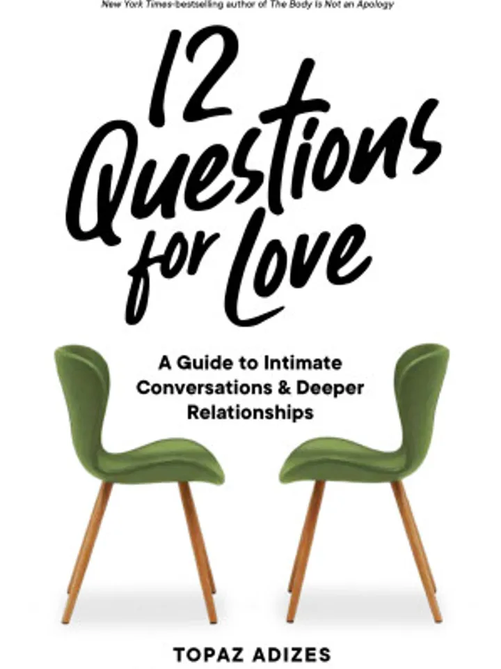 12 Questions for Love A Guide to Intimate Conversations and Deeper Relationships Kindle Edition by Topaz Adizes
