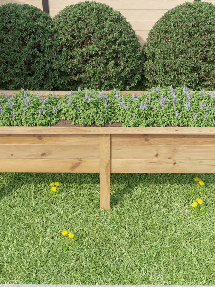 Raised Planter Box Plans, PDF, DIY