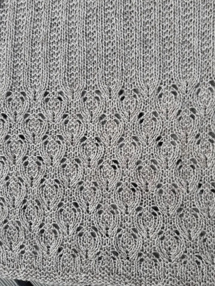 Caring Asymmetrical Shawl Knitting Pattern Easy Project for beginners Textured Scarf