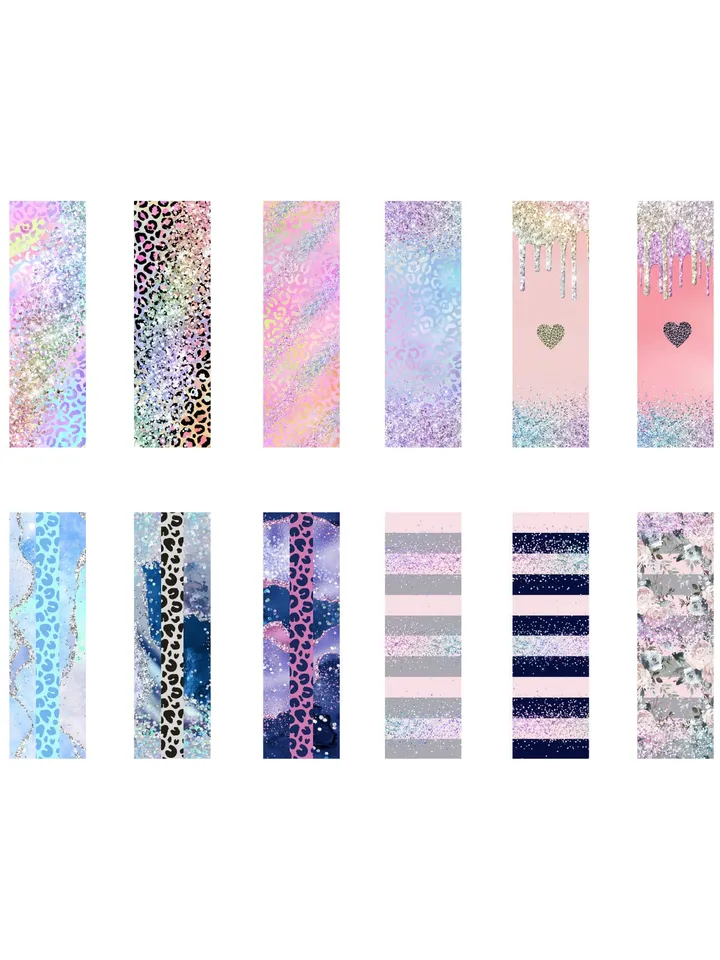 Pen wrap bundle 100 PCS Custom pens PNG Full Wrap epoxy pens