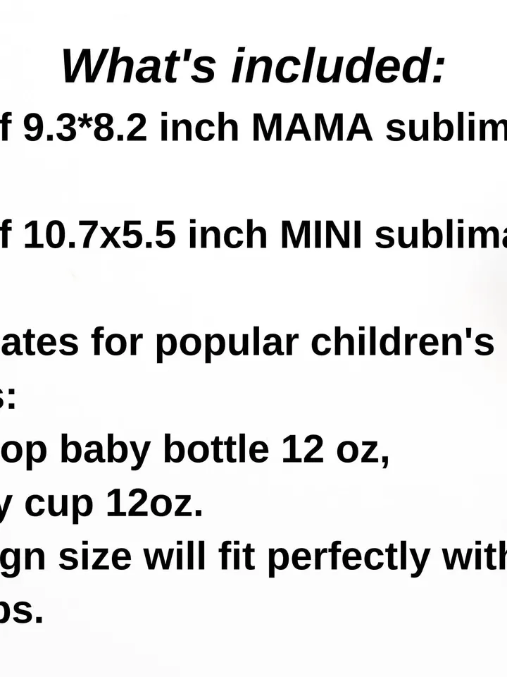 Bundle3 Mommy and me tumbler set digital download PNG Sublimation design for 20 oz skinny tumbler/ 12 oz Flip Top Kids water bottle