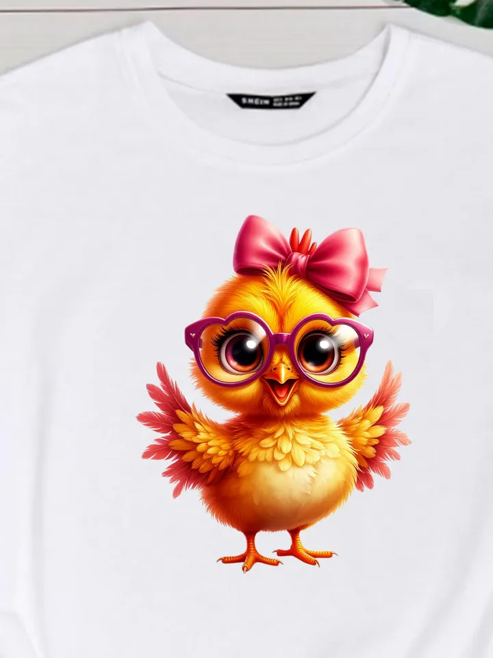 Cute Chick Clipart Bundle PNG
