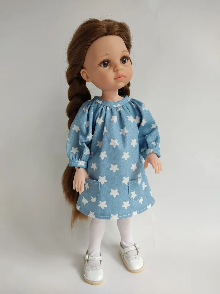 PDF sewing pattern for Paola Reina dolls.