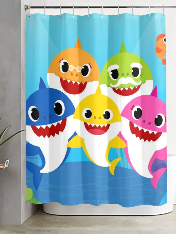 Baby Shark Shower Curtain