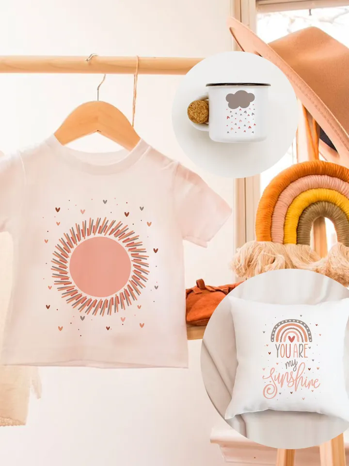 Muted Pink Fall Sun Svg Sublimation Png Designs Dxf Plasma Files Instant Downloads For Shirts Laser Cut Vector Files Ai Eps Printable Png