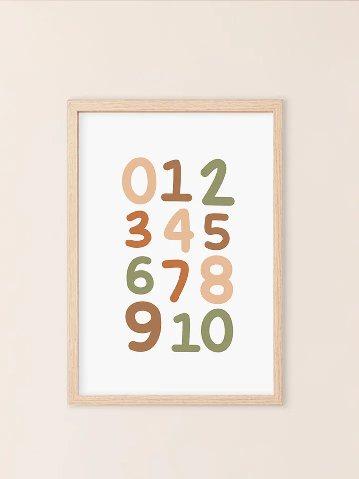Playroom Wall Decor Abc Poster Play Sign Boho 123 Alphabet Chart Alphabet Letters Neutral Playroom Decor Set of 6 Instant Digital Download