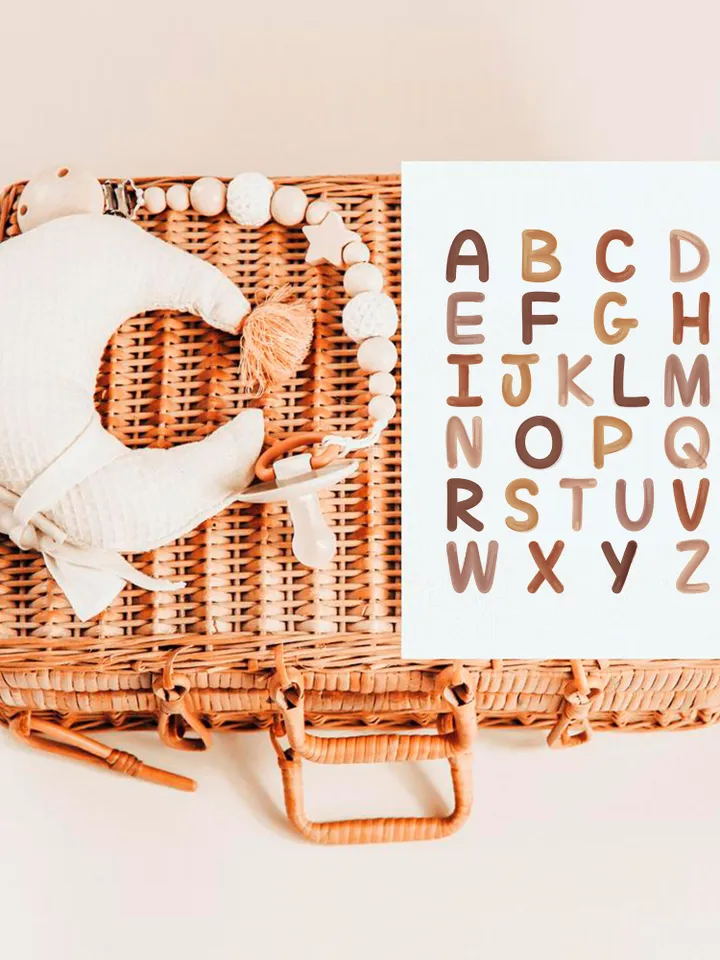 Abc Poster Printable Classroom Alphabet Educational Wall Art Preschool Decor Kindergarden Print Homeschool Printables Wall Art For Kids