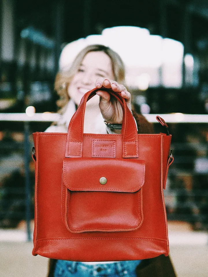 Leather bag Tote bag personnalisable Shoulder bag Leather satchel Mini satchel Small crossbody bag Messenger bag Tote bag vierge