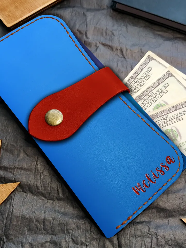 Leather wallet women's, Custom Womans wallet, Supergirl, Graduation gift for her, Birthday gift, Gift for women, Girlfriend gift, bride gift