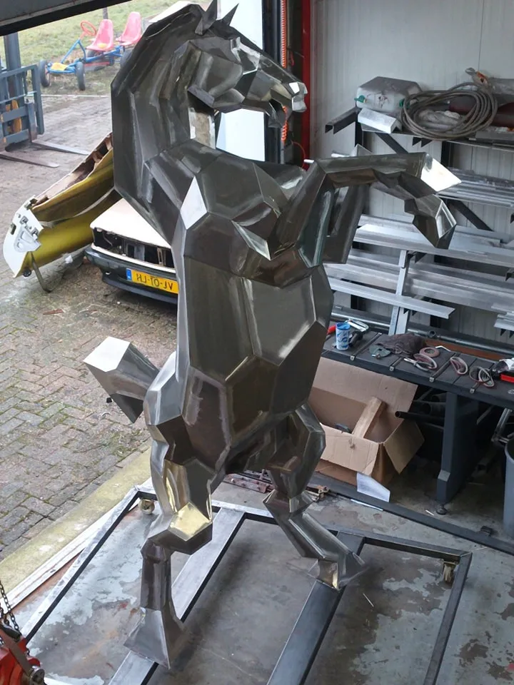 Welding Project Plans Drawings Horse (DXF, PDF)