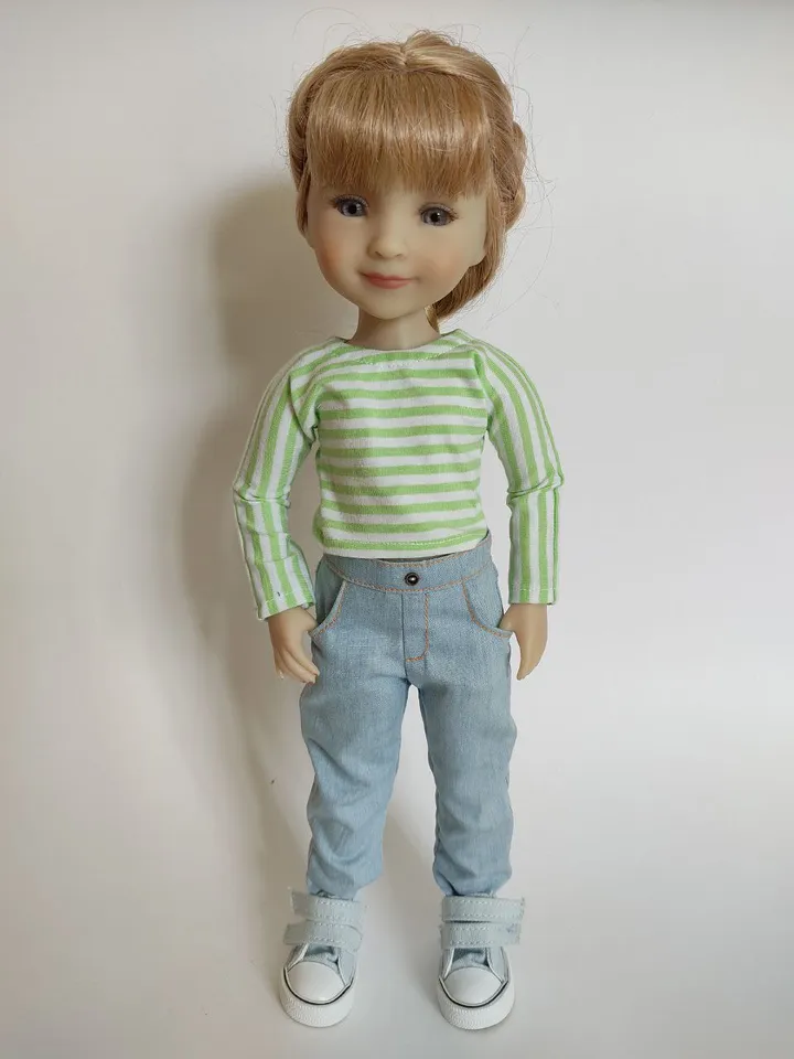 PDF sewing pattern for Ruby Red fashion Friends dolls.