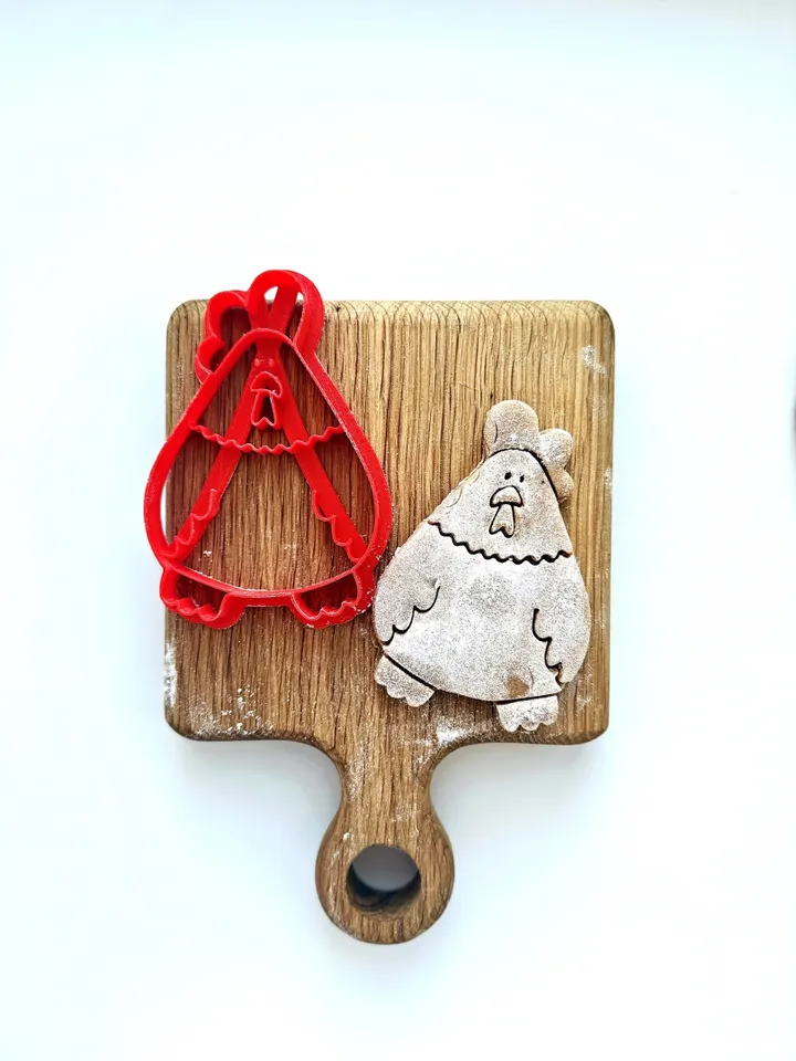 Bunny for Easter cookie cutter Custom stamp for cake topper gingerbread decor cutters sugar cookies polimer clay