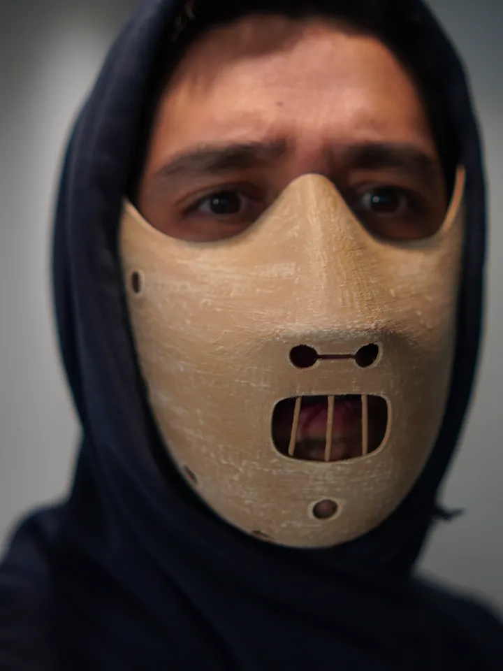 Hannibal Lecter mask from The Silence of the Lambs Hannibal Lecter mask