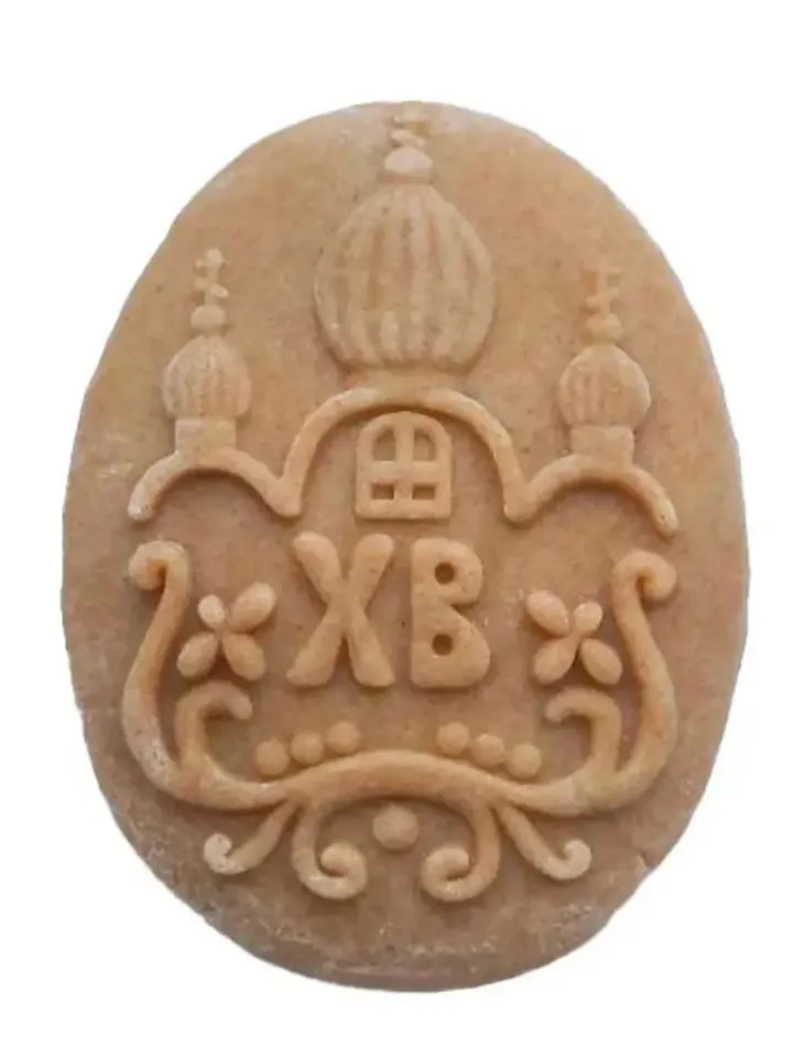 Egg Embossed cookie mold, cookie cutter, wooden mold, Wooden stamp stamp for gingerbread cookies springerle stamp