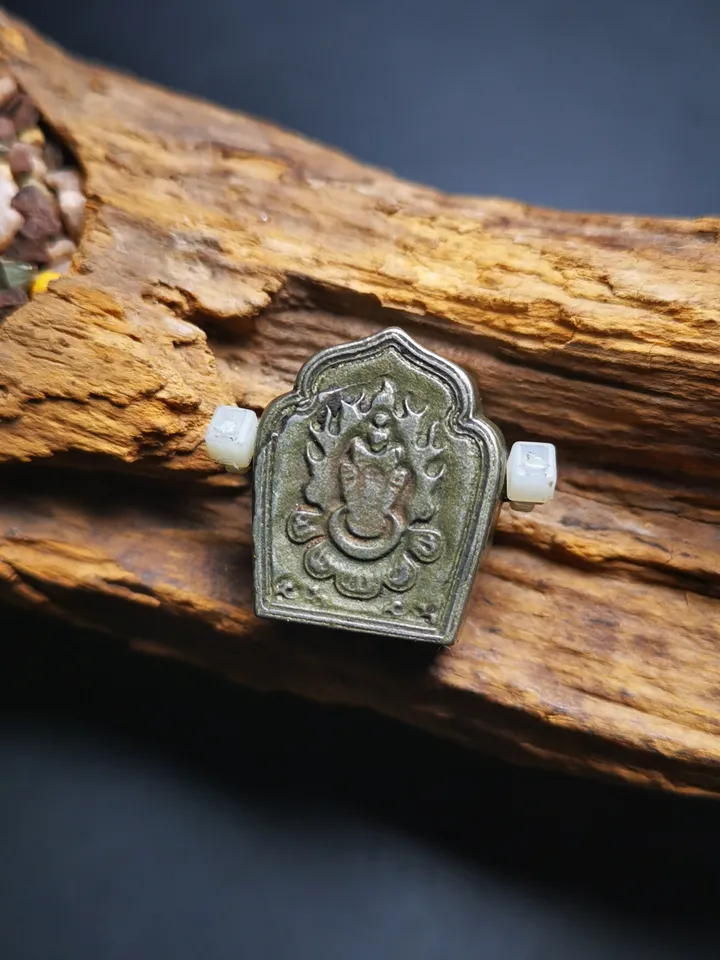Tibetan Gau Box Amulet,Mini Ghau Shrine,Portable Tibetan Buddhist Altar Necklace with Offerings,Protective Charm,Spiritual Gift,11 Types