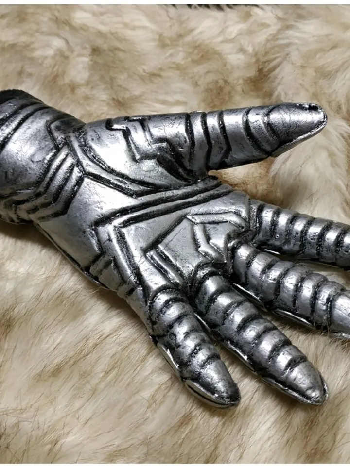 Winter soldier - Armor glove - Armed arm - cosplay glove - cosplay armor - plast
