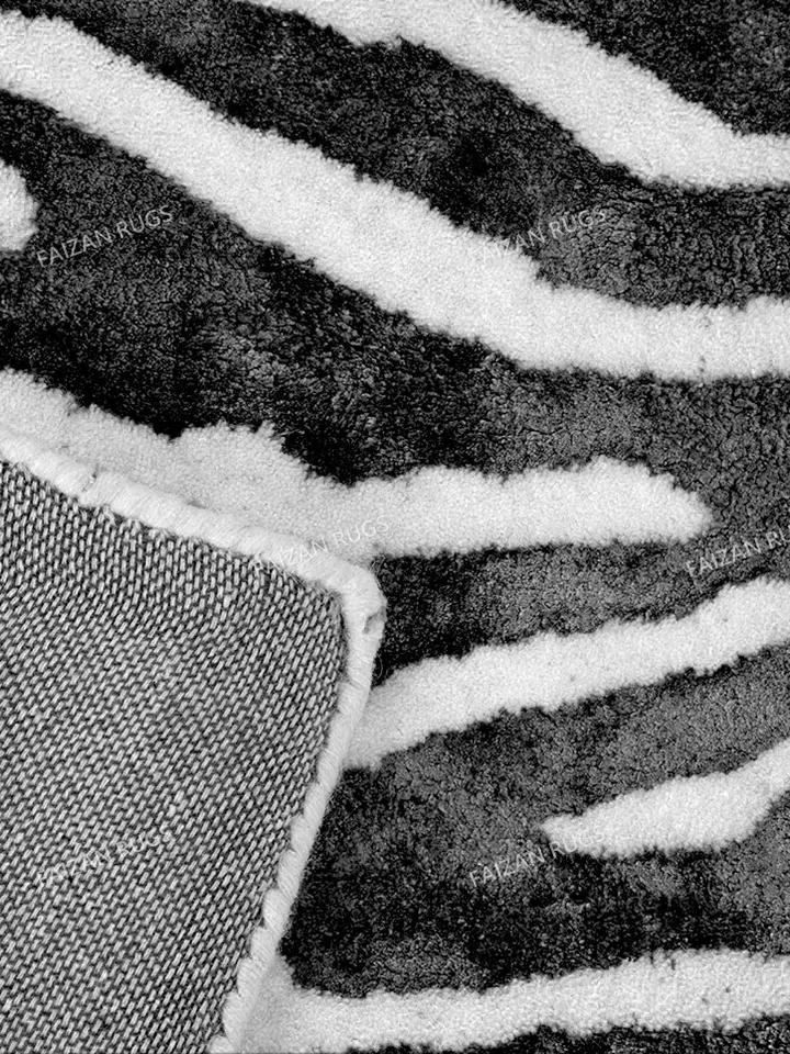 Zebra Pattern 100% Silk Handmade Rug Carpet for Home, Bedroom, Living Room, Kids Room  in any size 10x14,10x12,9x12,8x10 Quick up guys!!!!