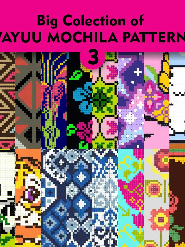 Tapestry crochet PATTERNS / Big Collection - 3