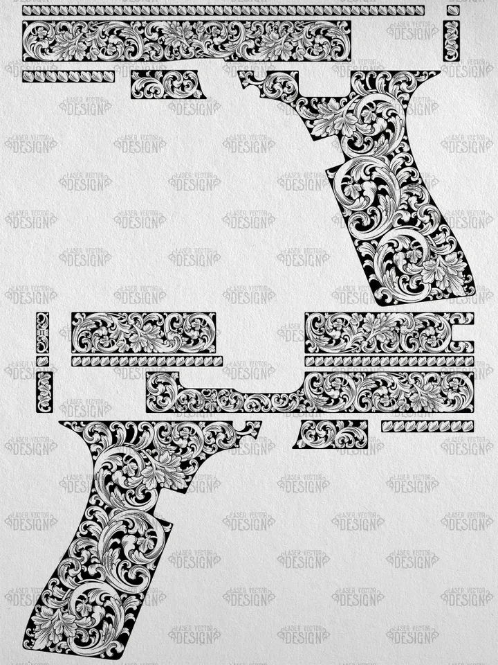 VECTOR DESIGN Glock 19 gen 4 Scrollwork