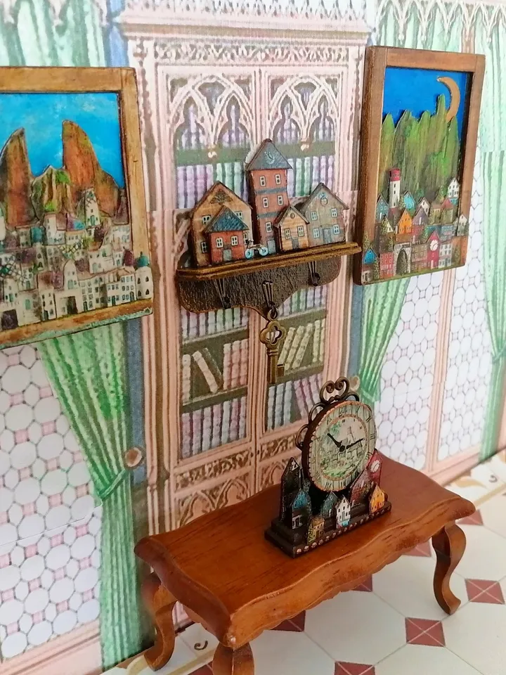 Dollhouse accessories. Dollhouse miniature.1:12 scale.