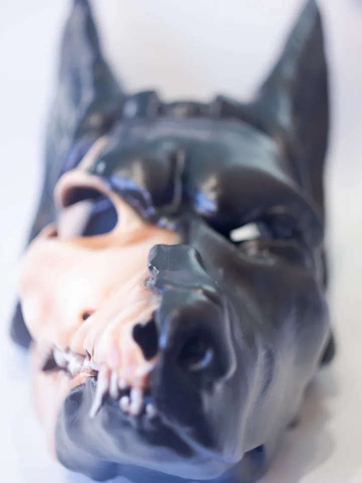 Egyptian Black Anubis head mask, black jackal mask, anubis cosplay mask, for egyptian costume, skull costume mask, cosplay face mask