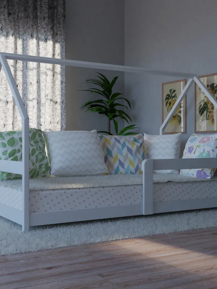 House Bed Plan, Small Double Size, PDF, DIY