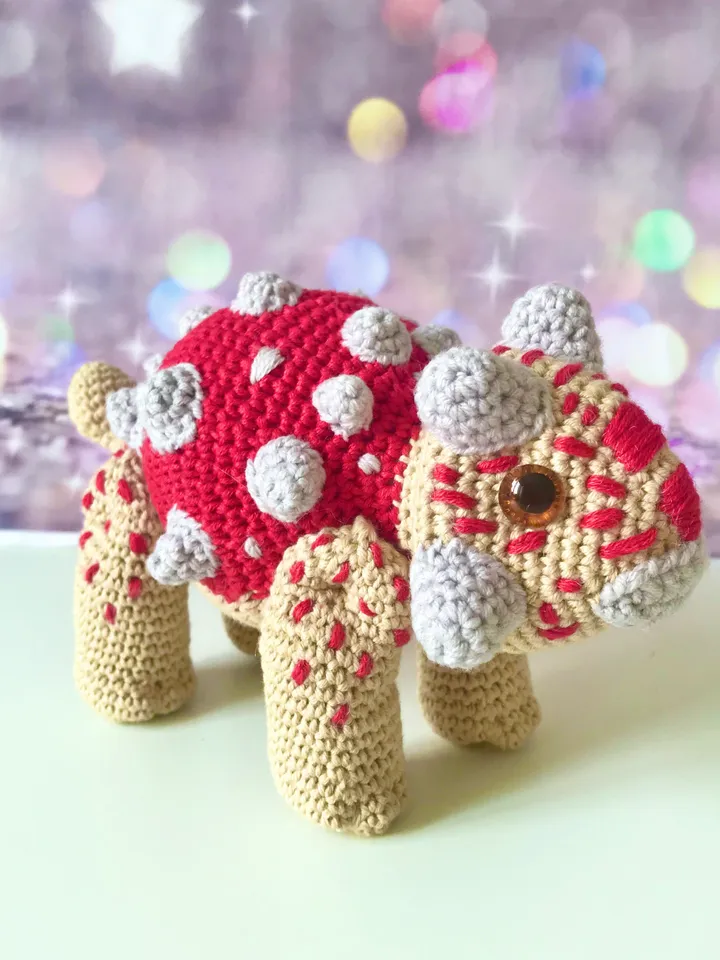 Crochet Pattern Ankylozaur